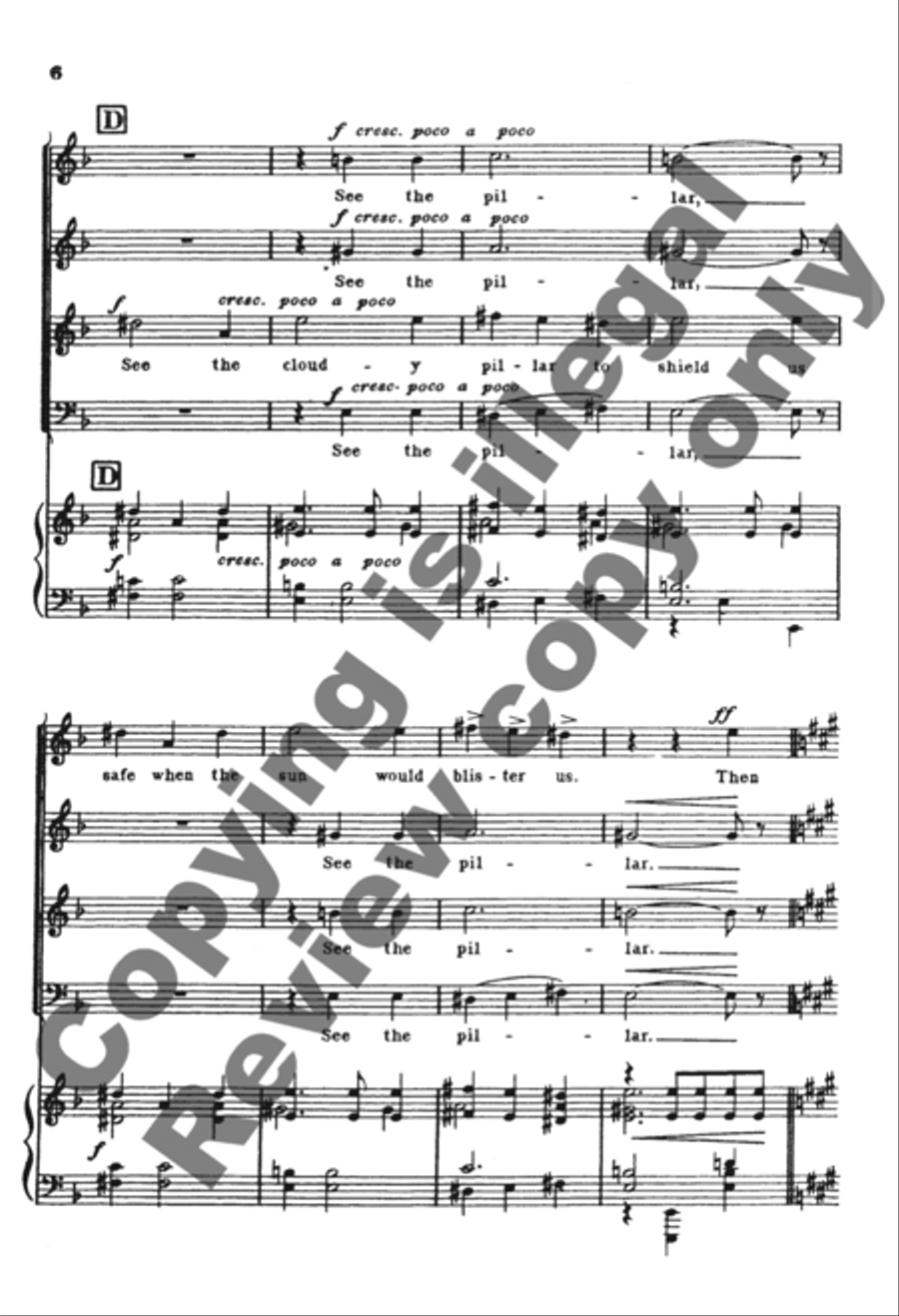 Onward, Ye Peoples! 4-Part scores gallery preview page 16