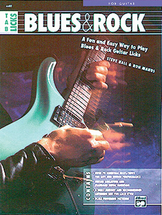 Book cover for TAB Licks -- Blues & Rock