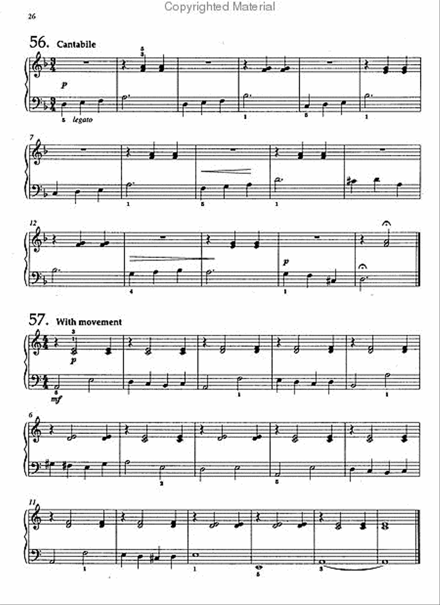 Piano Sight-Reading, Vol. 2 Piano Solo scores gallery preview page 5