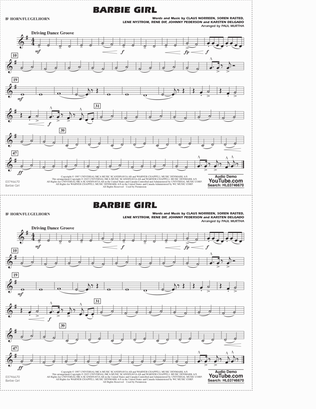 Barbie Girl (arr. Paul Murtha) - Bb Horn/Flugelhorn