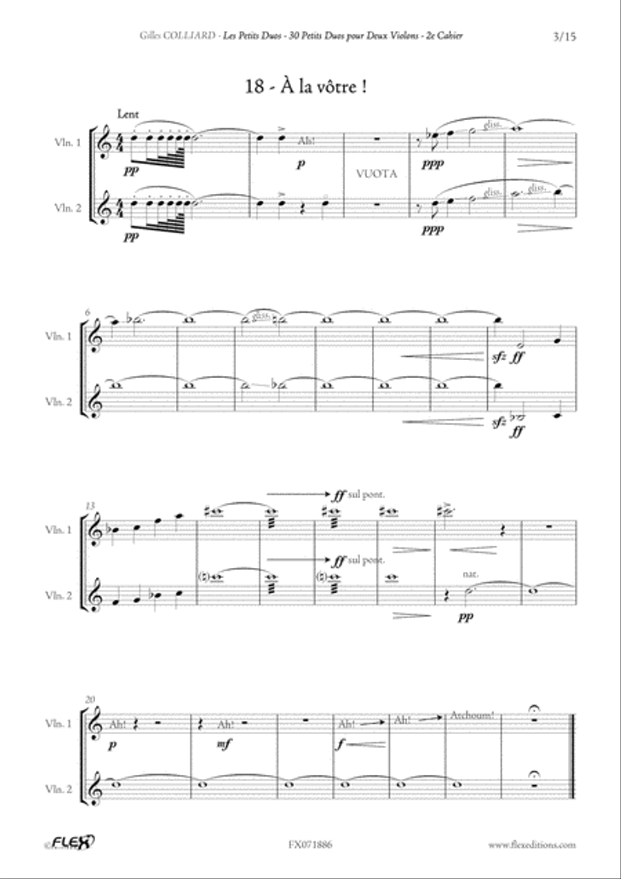 31 Small Duets - Volume 2 String Duet scores gallery preview page 4