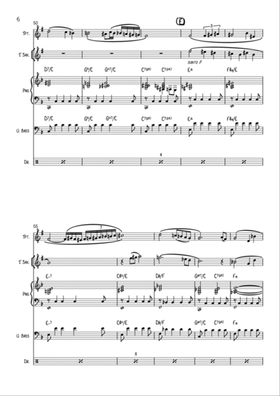 Haydn Haydn Jazz Ensemble scores gallery preview page 6