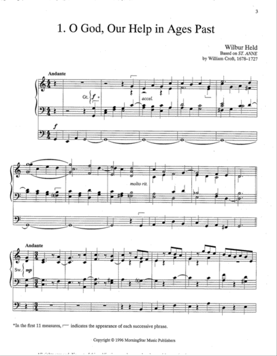 Music for the New Year Music for the New Year Organ scores gallery preview page 2
