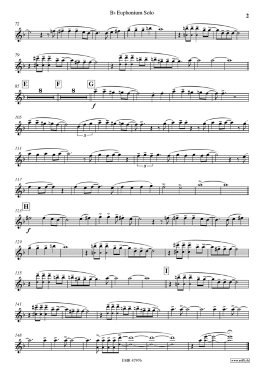 Le Monstre Bazar Euphonium scores gallery preview page 3