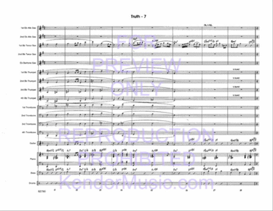 Truth Truth Jazz Ensemble scores gallery preview page 8
