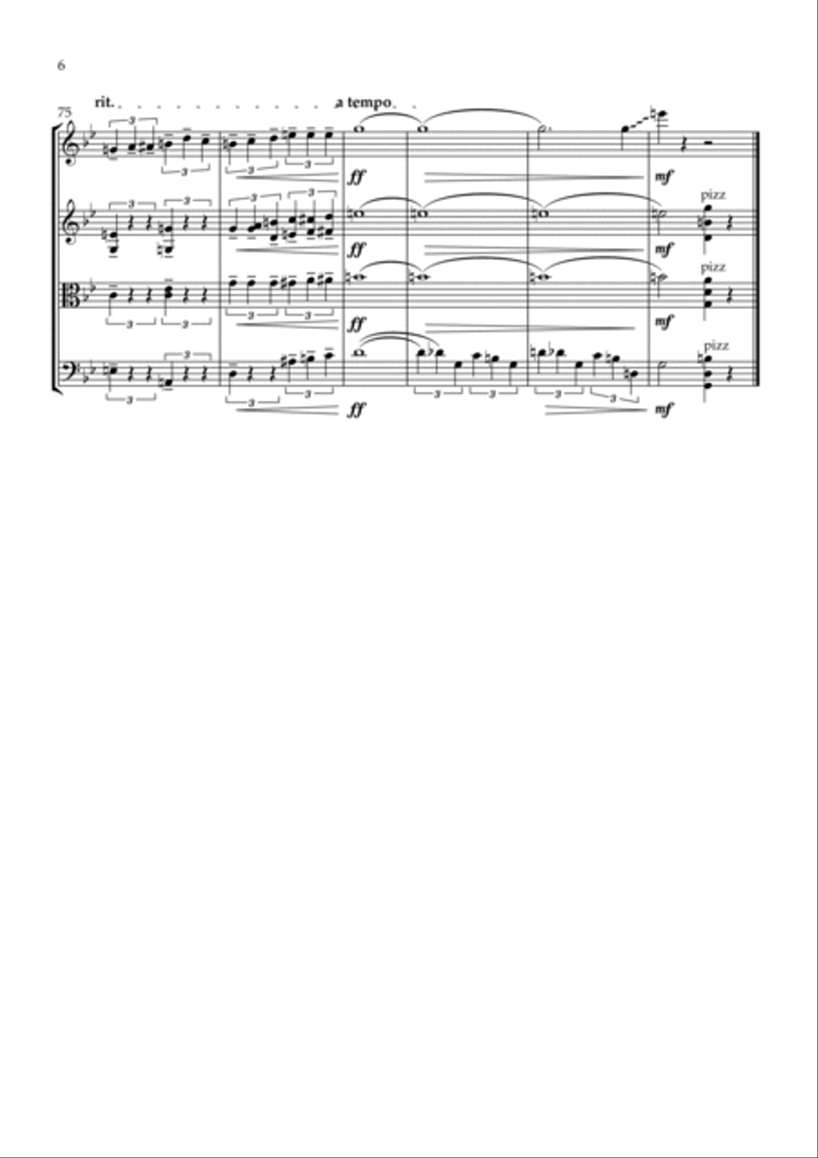 It Ain't Necessarily So String Quartet scores gallery preview page 6