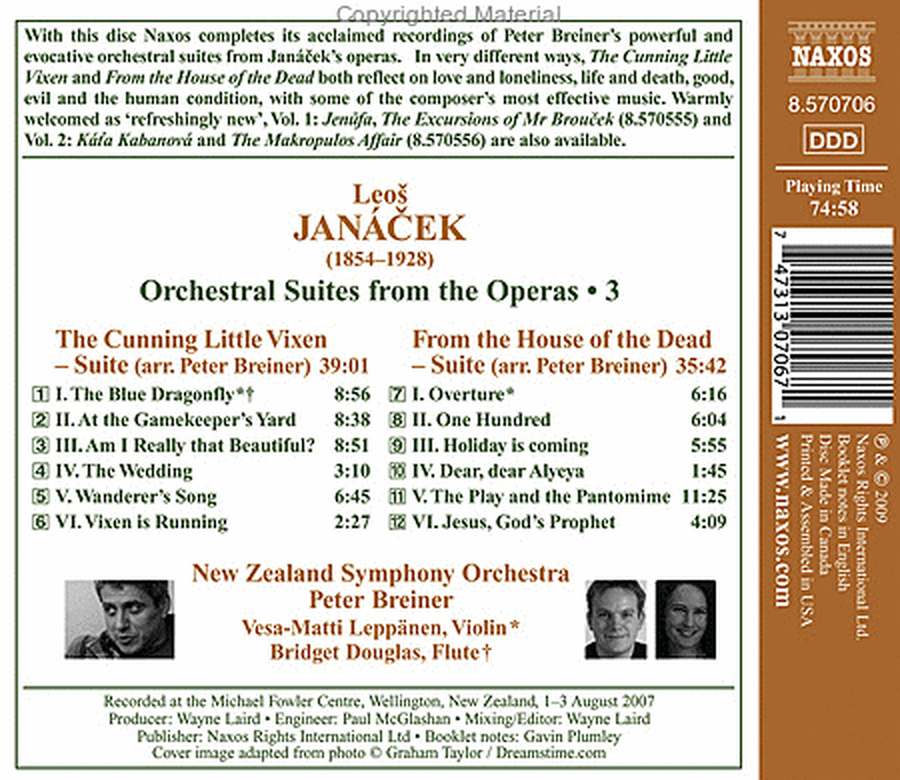 Volume 3: Operatic Orchestral Suite image number null