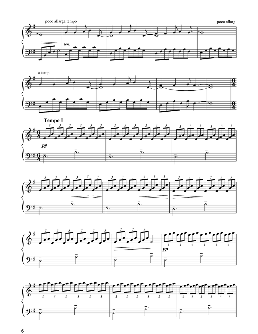 Oltremare Piano Solo scores gallery preview page 6