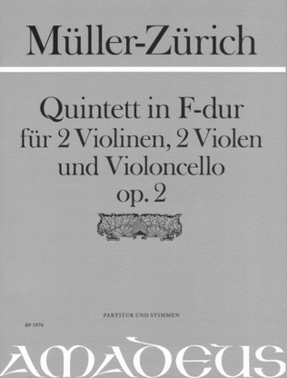 Quintet in F major op. 2