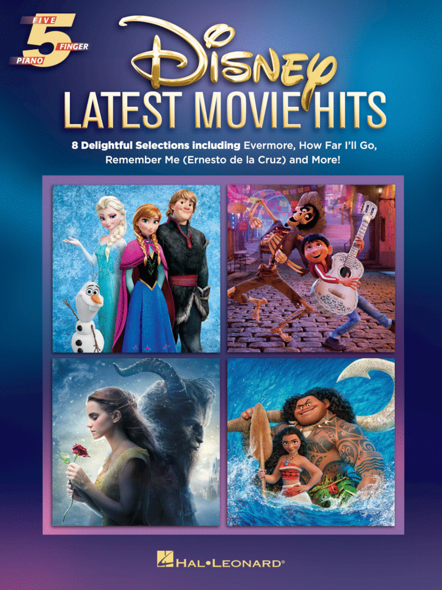 Disney Latest Movie Hits Piano scores gallery preview page 1