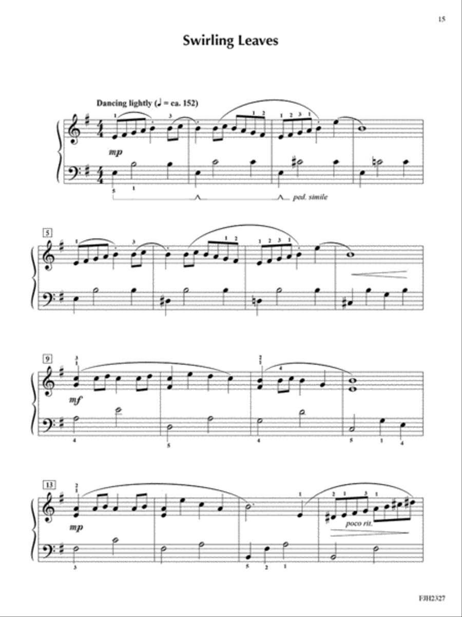 Canyons and Quests Piano Solo scores gallery preview page 3