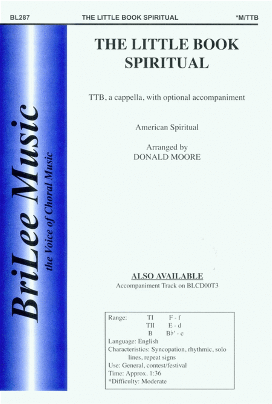 The Little Book Spiritual TTB scores gallery preview page 1