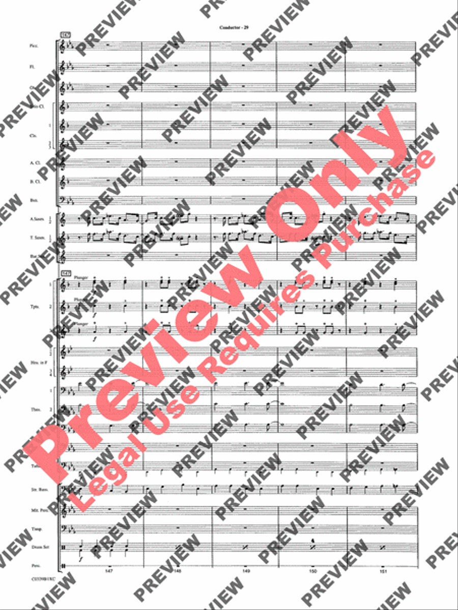 In the Miller Mood Concert Band scores gallery preview page 32