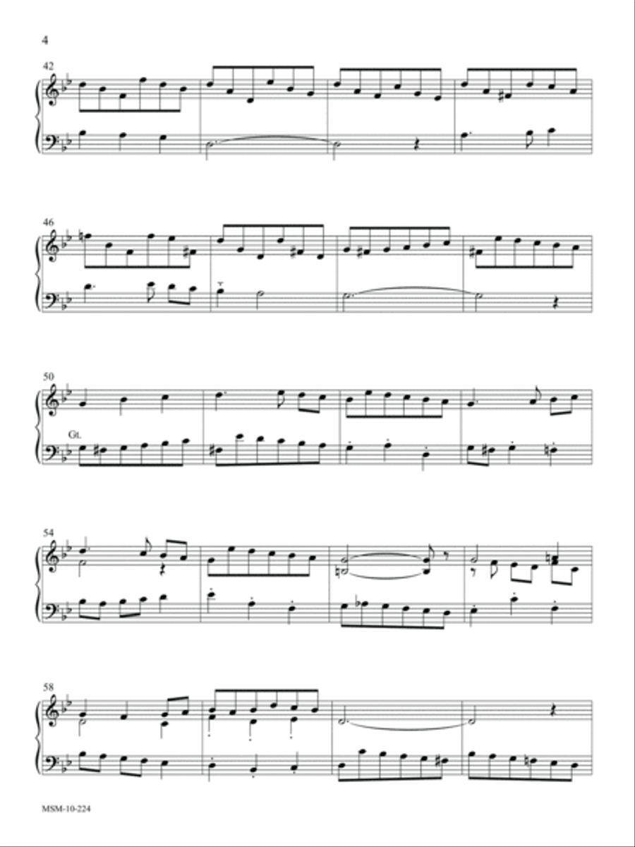 O Sons and Daughters Let Us Sing Organ Solo scores gallery preview page 6