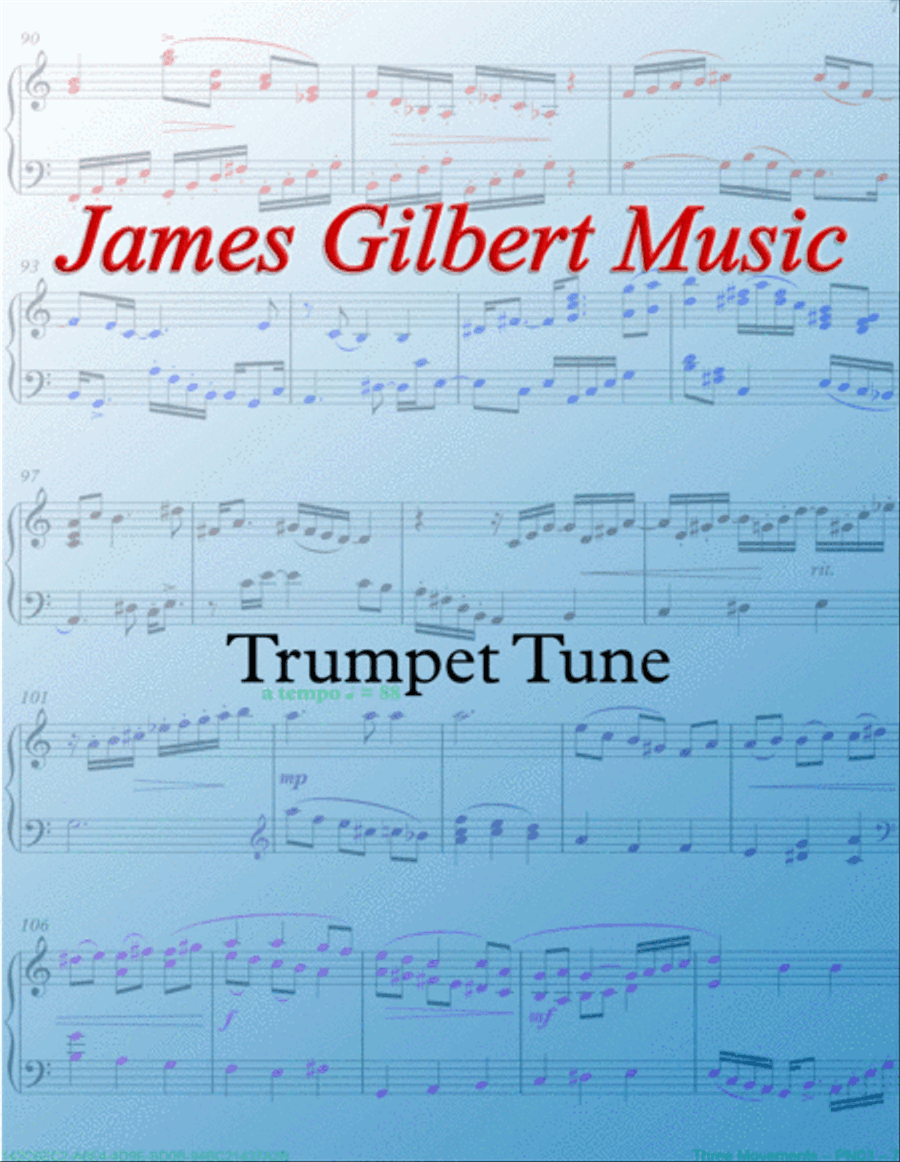 Trumpet Tune Small Ensemble scores gallery preview page 1