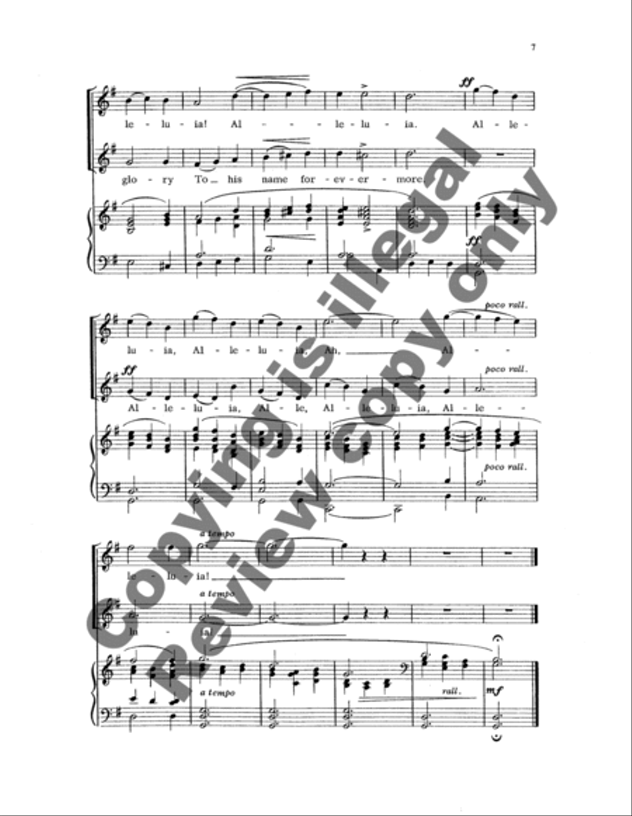 Praise and Glory SA scores gallery preview page 8