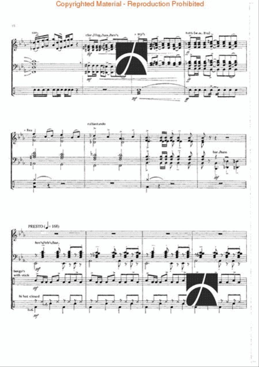Oregon Concert Band scores gallery preview page 11