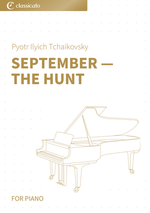 Book cover for September -- The Hunt