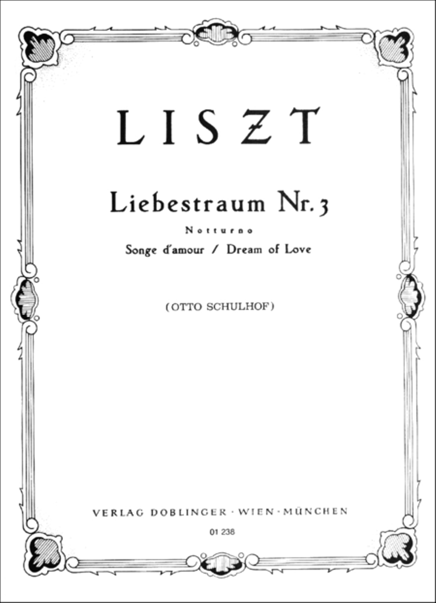 Liebestraum Nr. 3 Liebestraum Nr. 3 Piano Solo scores gallery preview page 1