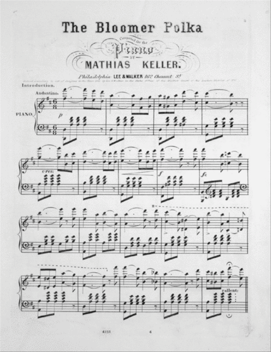 The New Costume Polka Piano Solo scores gallery preview page 2