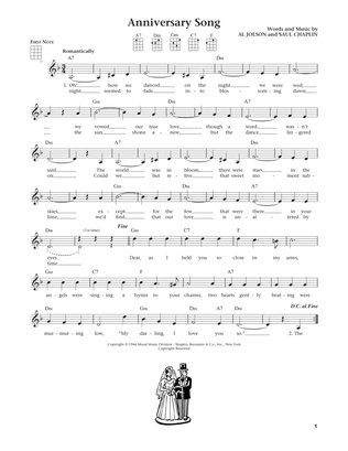 Anniversary Song (from The Daily Ukulele) (arr. Liz and Jim Beloff)