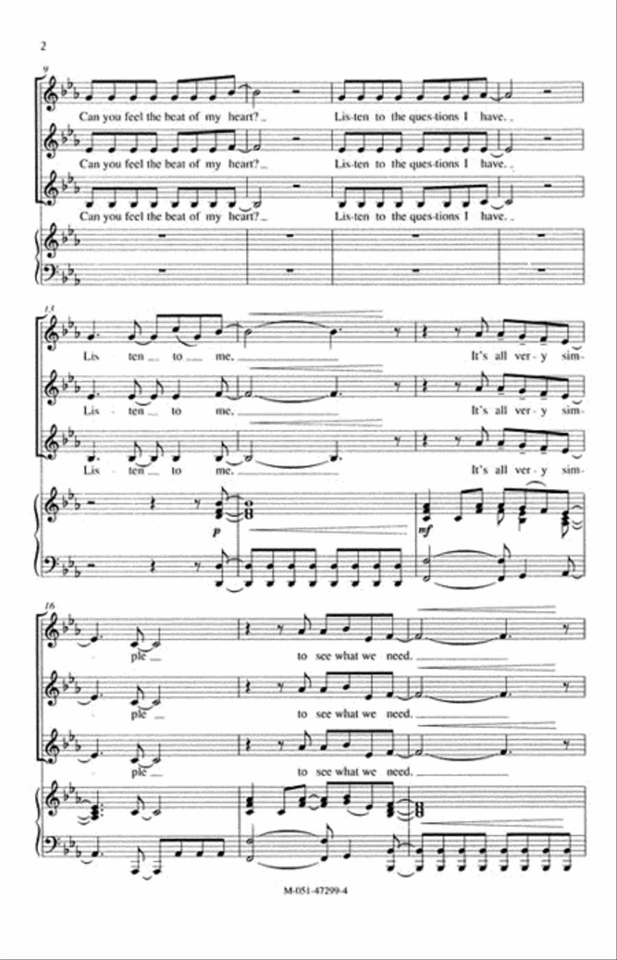 Give Us Hope SSA scores gallery preview page 3