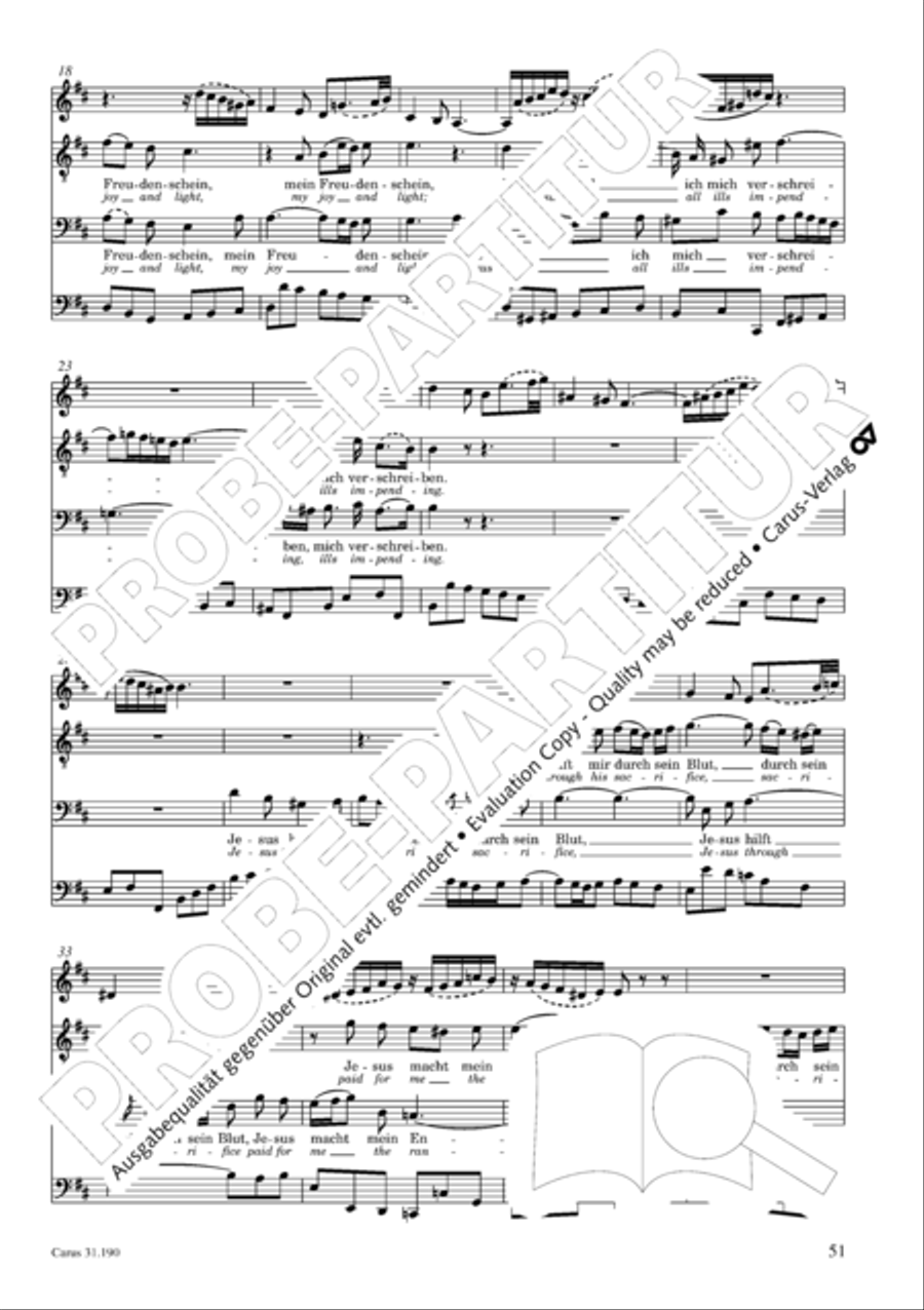 Sing to the Lord a new song (Singet dem Herrn ein neues Lied) ATB scores gallery preview page 52
