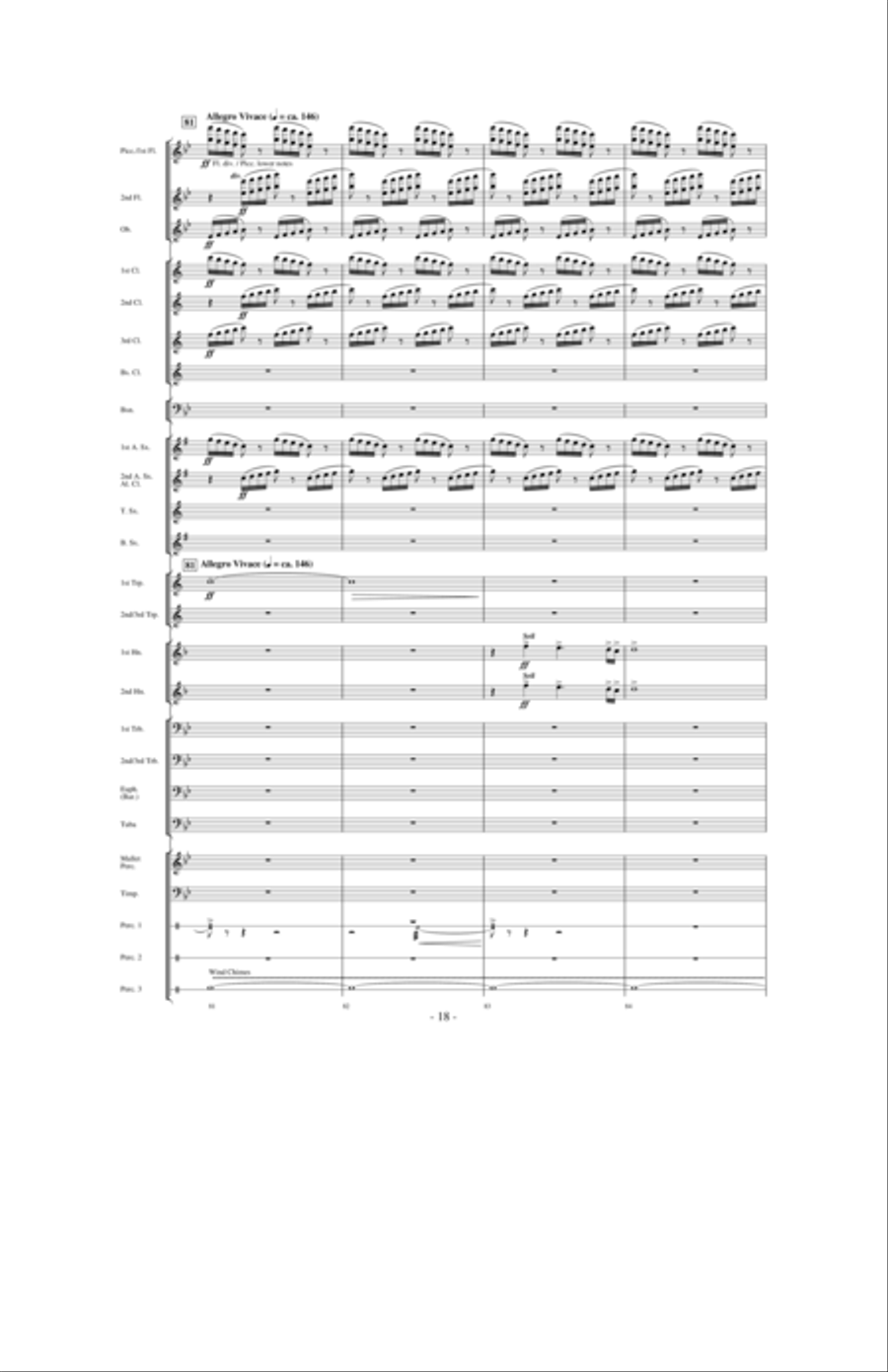 Of Honor and Valor Eternal Concert Band scores gallery preview page 17
