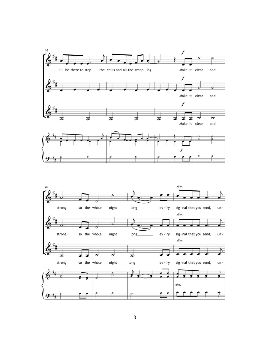 Whistle Down The Wind SSA scores gallery preview page 3