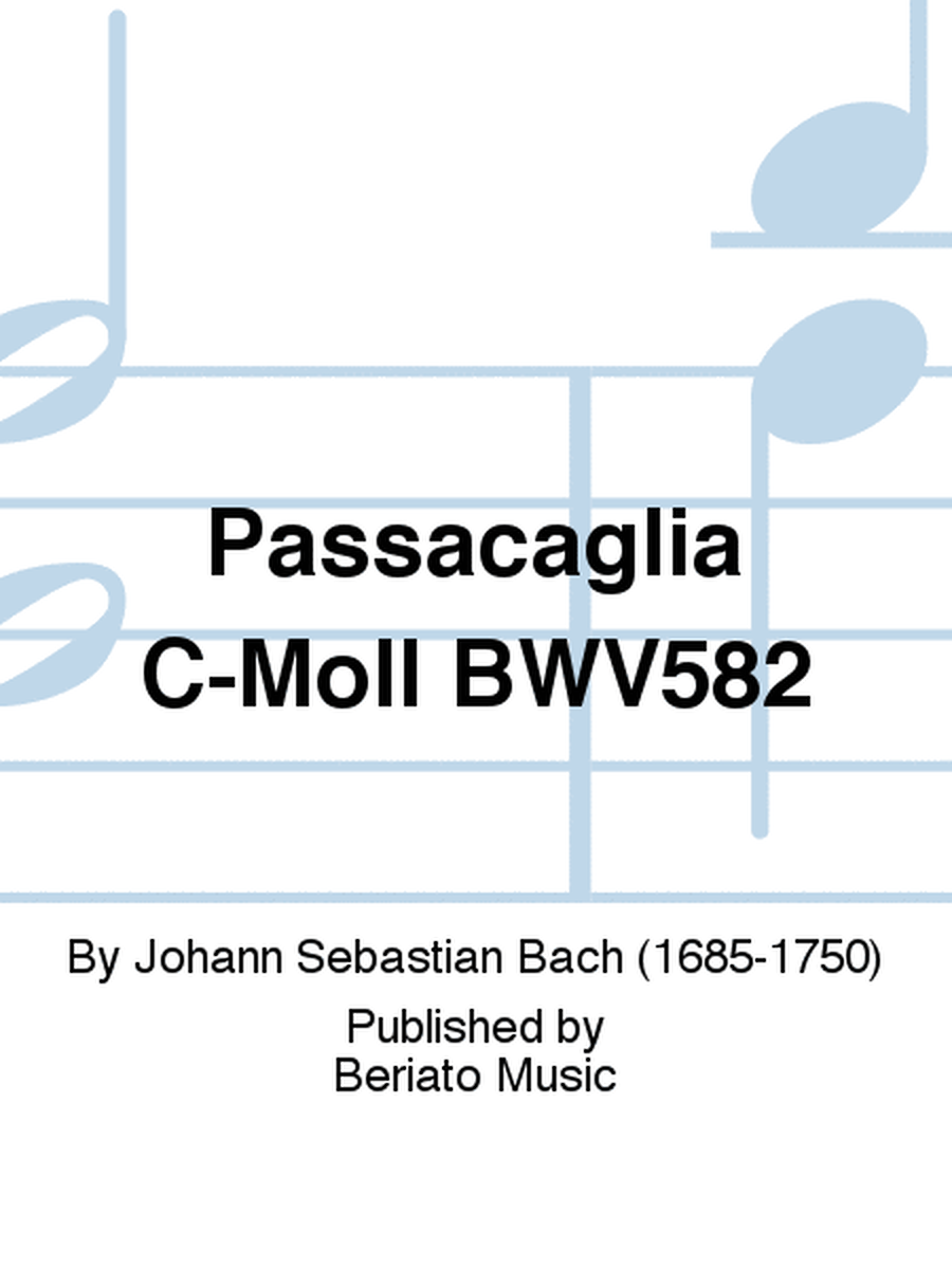 Passacaglia C-Moll BWV582