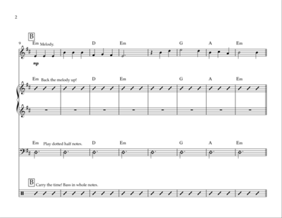 Scarborough Fair Jazz Ensemble scores gallery preview page 2