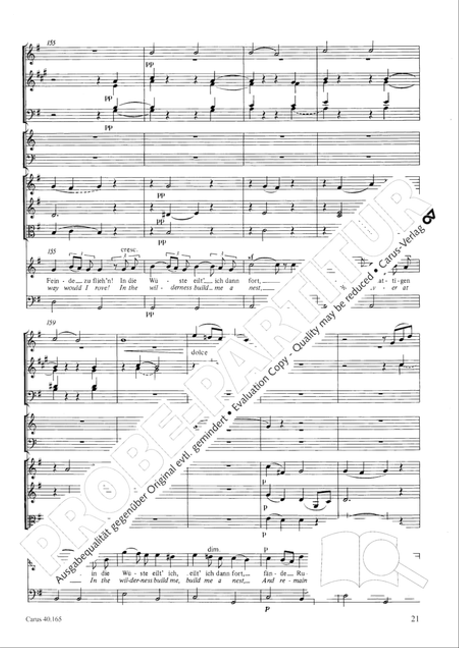 Hor mein Bitten (2 Fassungen) Score scores gallery preview page 32