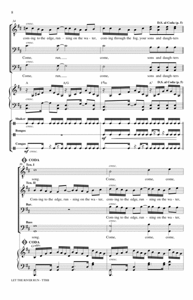 Let The River Run (arr. Craig Hella Johnson)