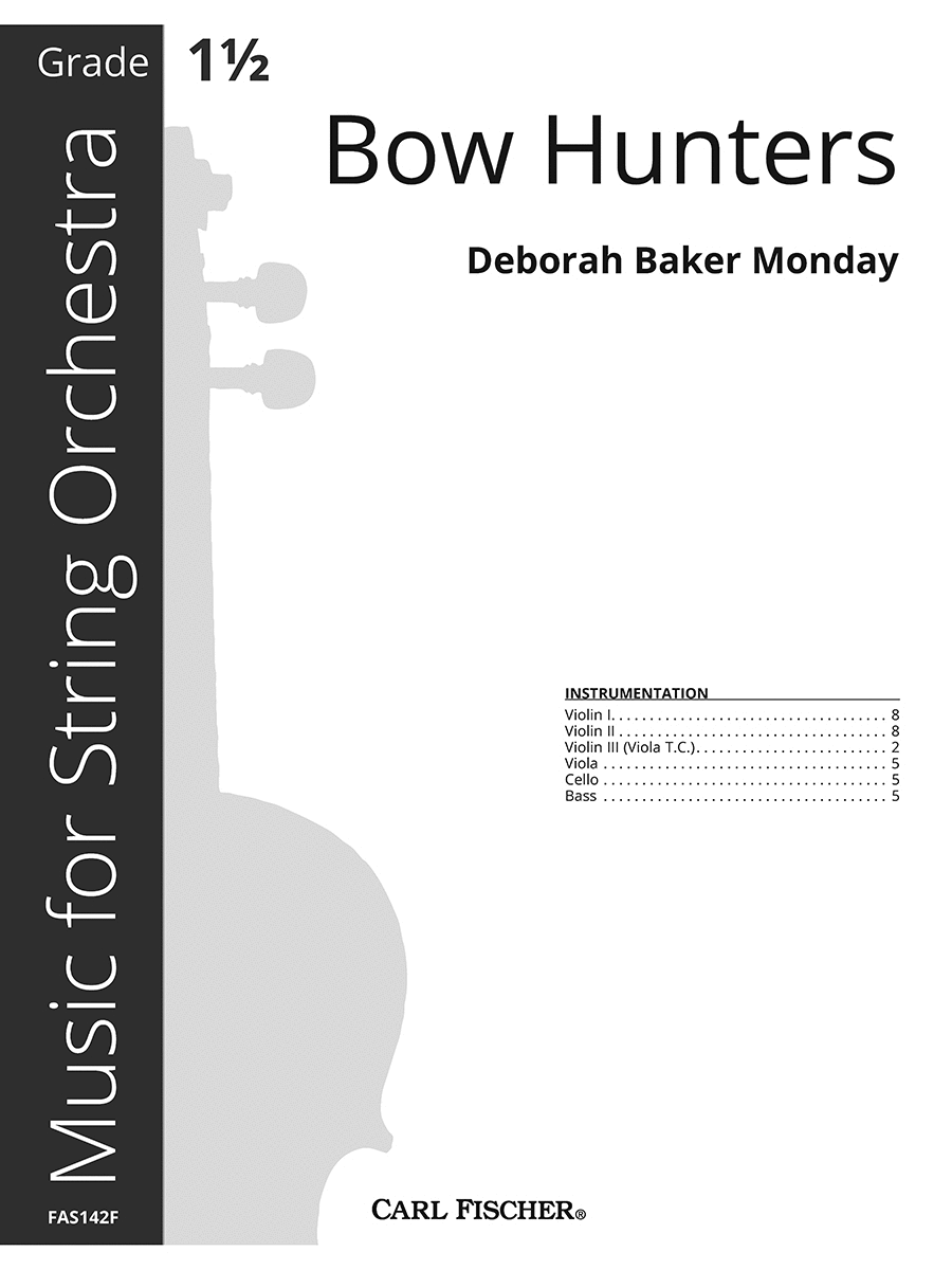 Bow Hunters Orchestra scores gallery preview page 1