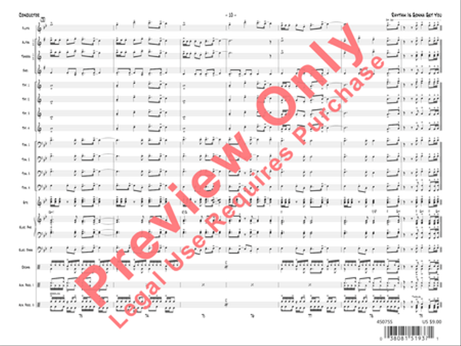 Rhythm Is Gonna Get You Jazz Ensemble scores gallery preview page 13