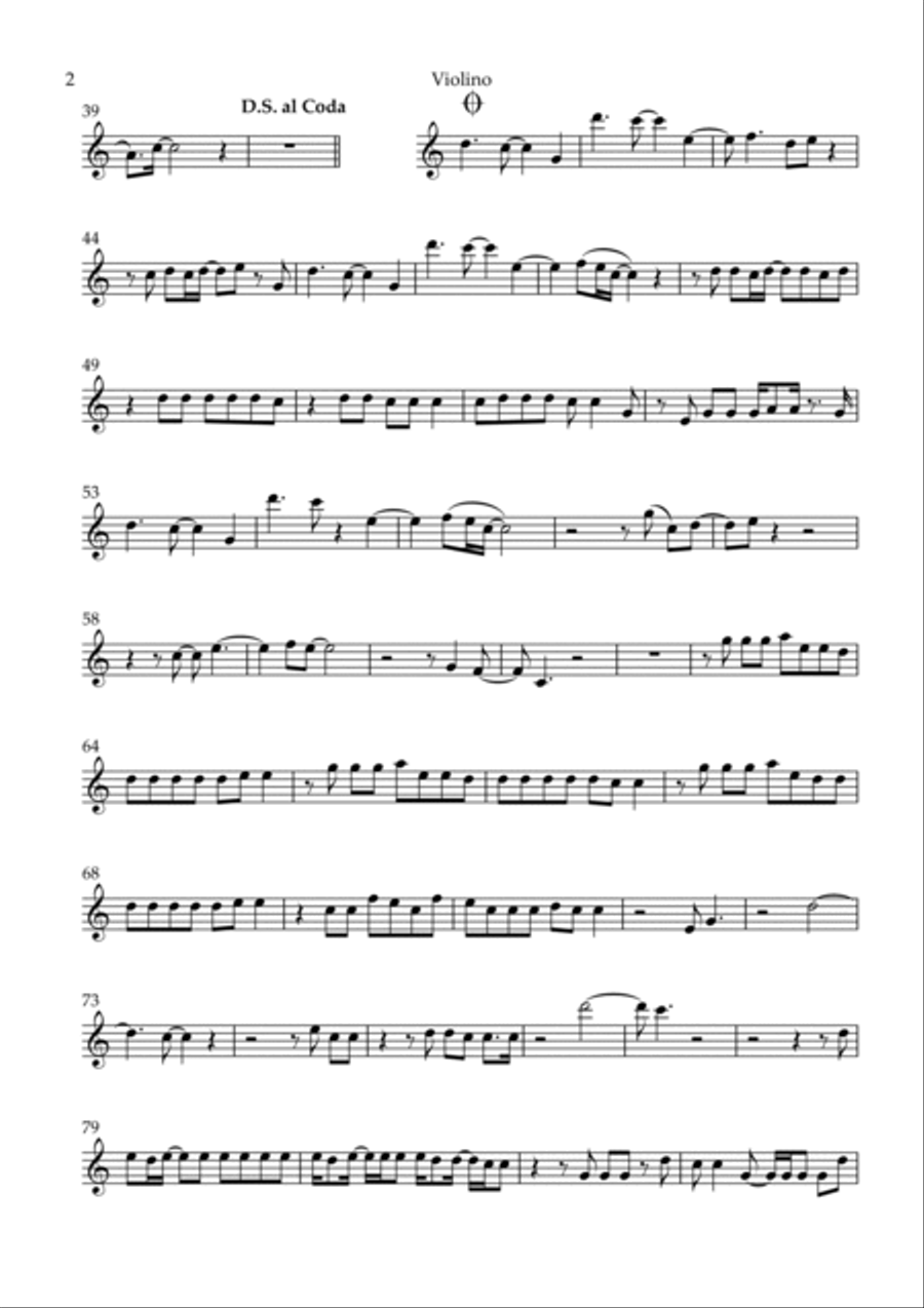 The Tortured Poets Department Violin Solo scores gallery preview page 2