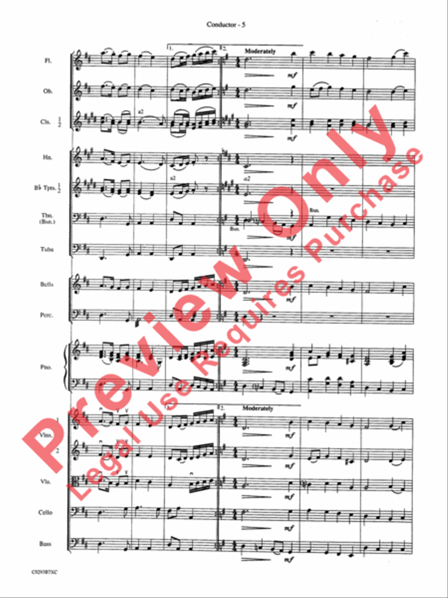 Christmas Sing-a-Long Christmas Sing-a-Long Full Orchestra scores gallery preview page 8