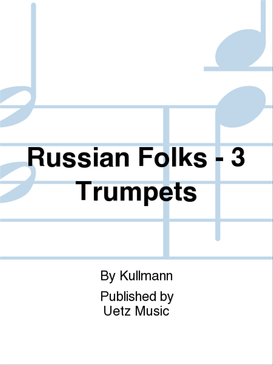 Russian Folks - 3 Trumpets Trumpet Trio scores gallery preview page 1