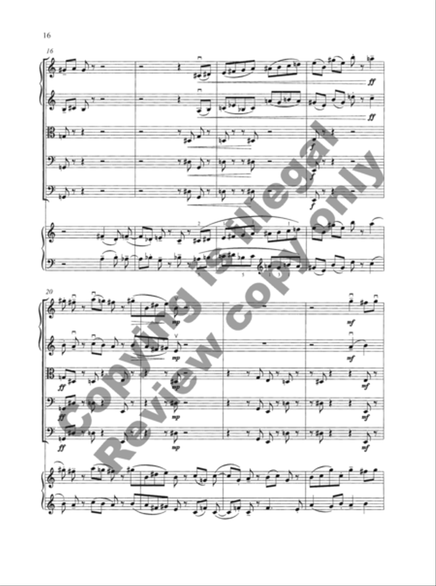 Sonata No. 3 for Organ & Strings
