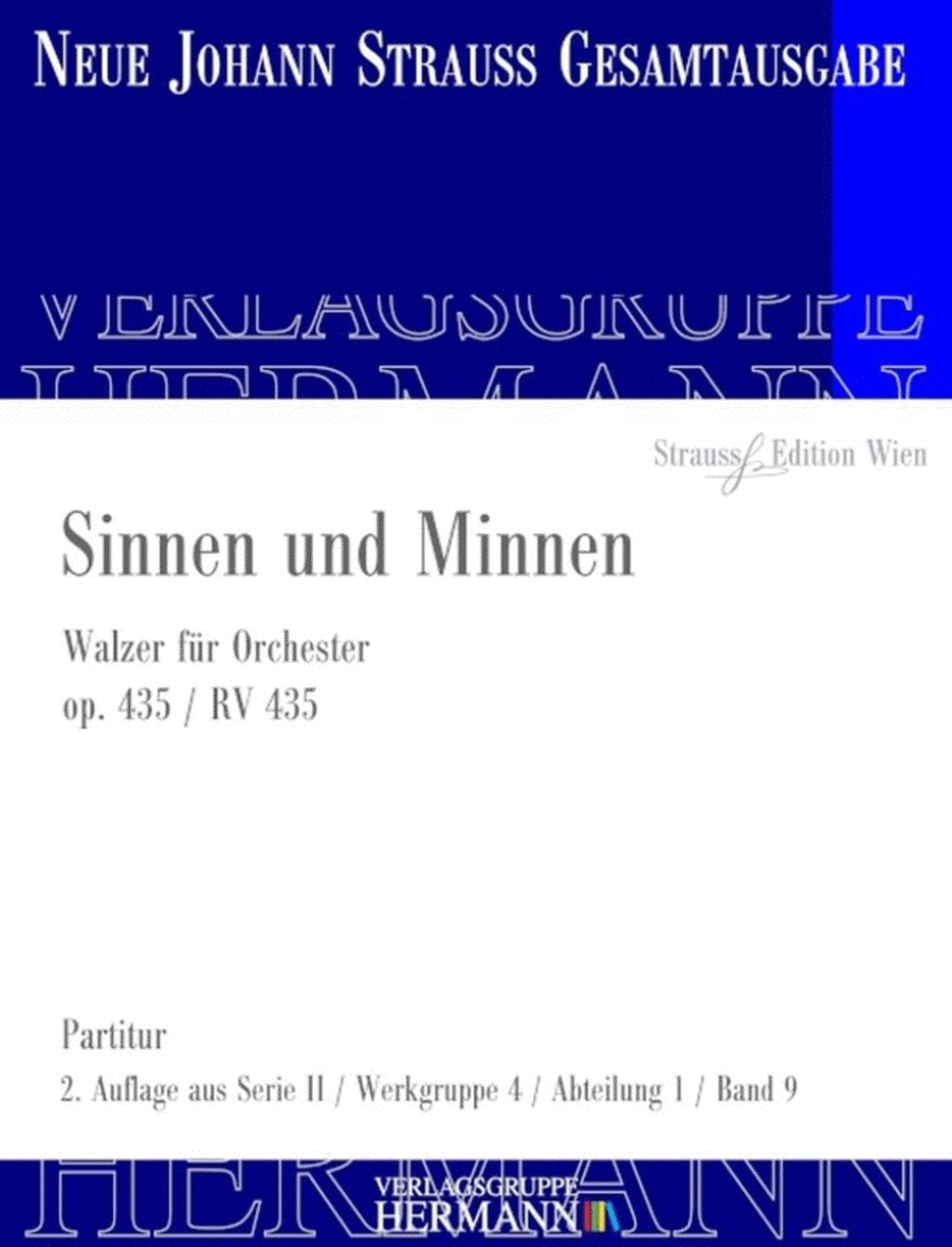 Sinnen und Minnen Op. 435 RV 435 Orchestra scores gallery preview page 1