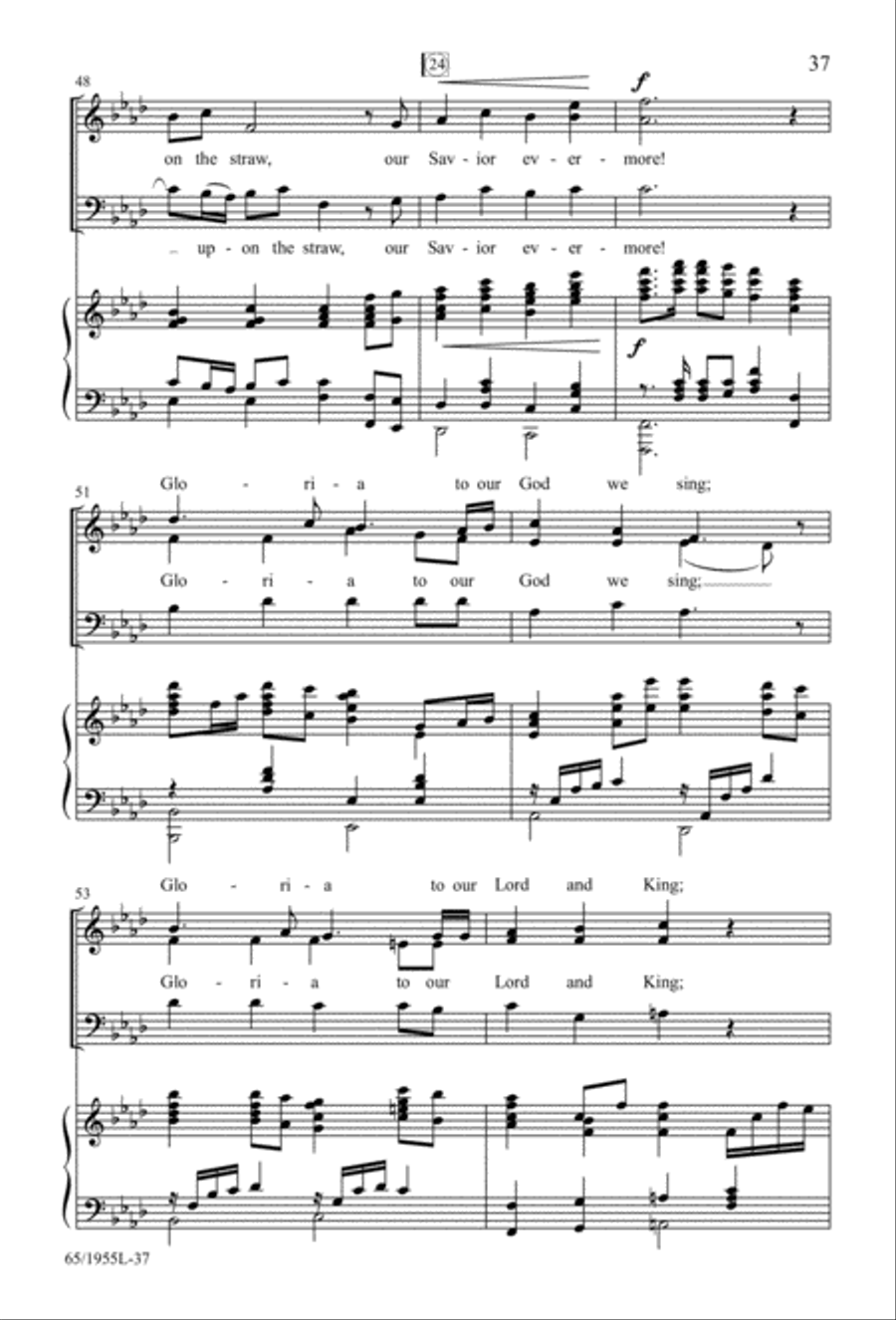 The Promise of a King 3-Part scores gallery preview page 37