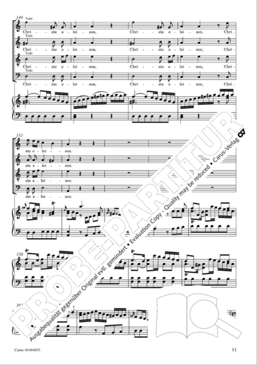 Grosse Mariazeller Messe in C 4-Part scores gallery preview page 20
