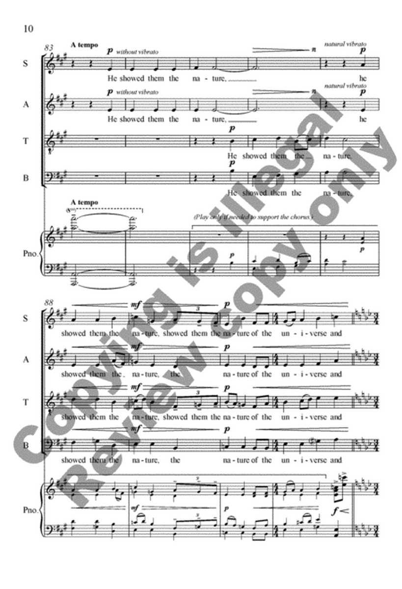 Stargazing (SATB Piano/Choral Score) image number null