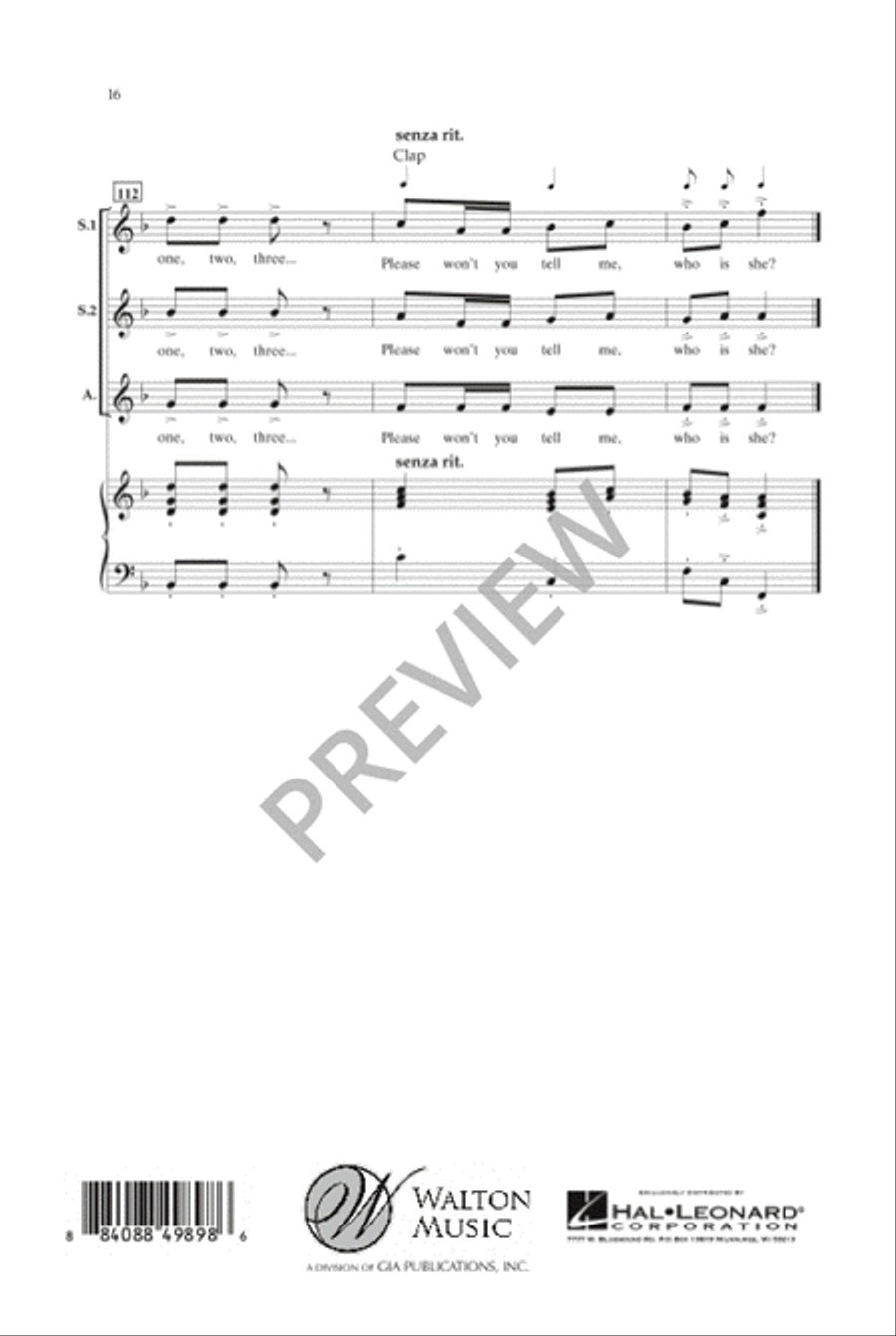 Tell My Ma (SSA) SSA scores gallery preview page 17