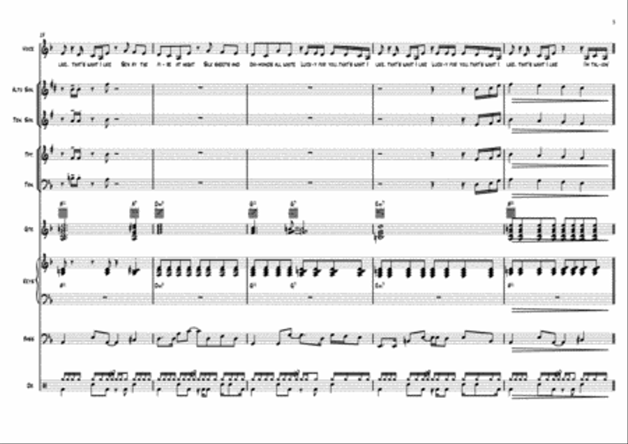 That's What I Like Jazz Ensemble scores gallery preview page 6