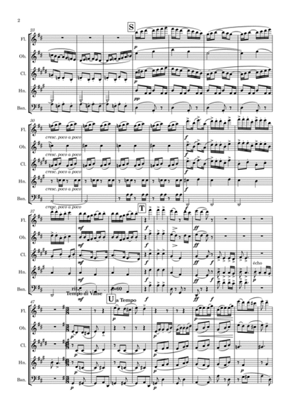Debussy: Petite Suite Mvt.4 Ballet - wind quintet image number null