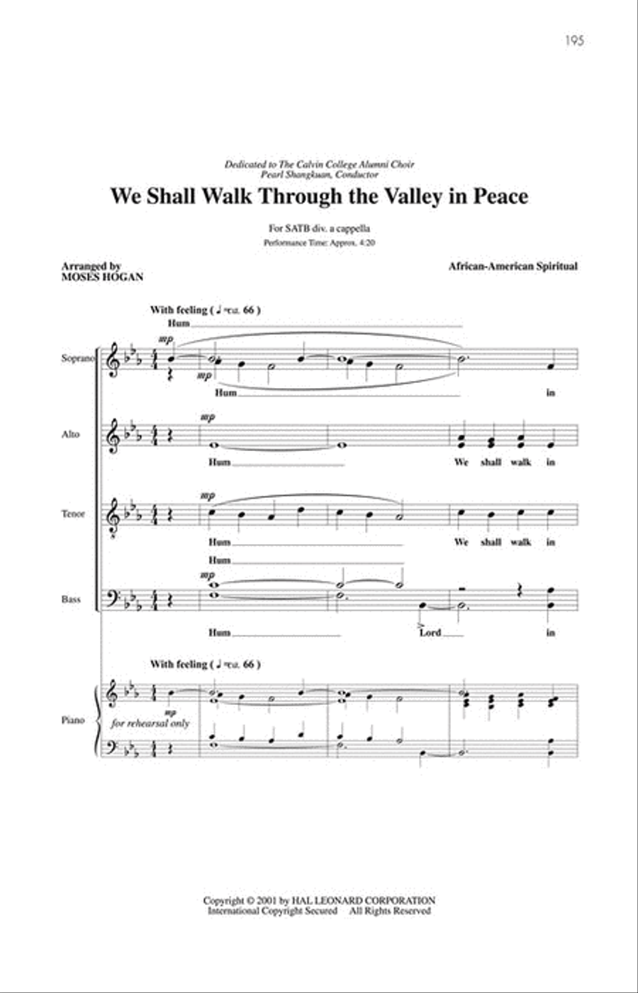 Feel the Spirit Volume II 4-Part scores gallery preview page 5