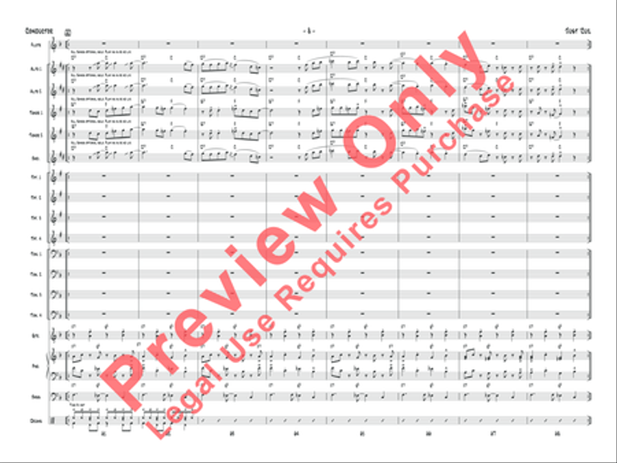 Just 'Cuz Just 'Cuz Jazz Ensemble scores gallery preview page 25