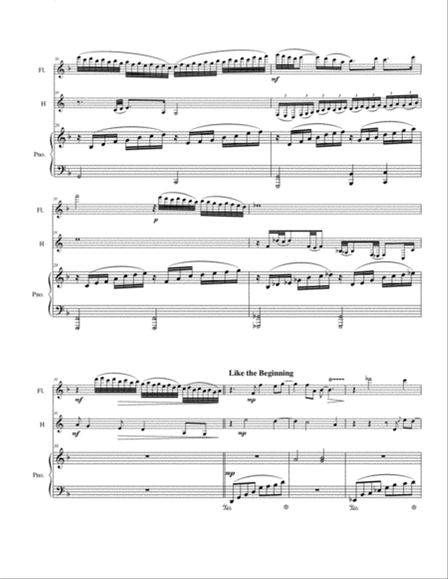Angel Peak Suite Woodwind Duet scores gallery preview page 4