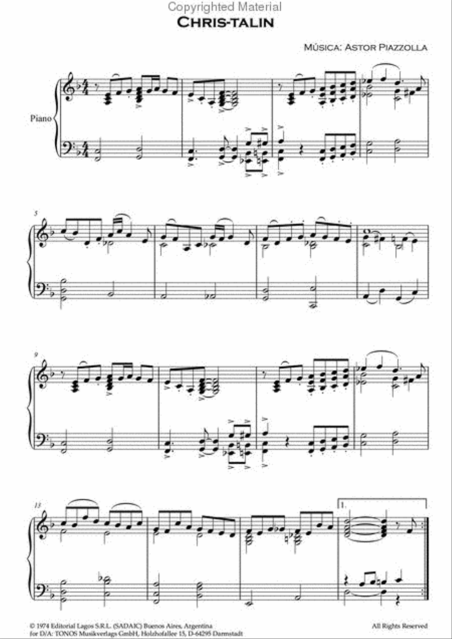 Chris-Talin Piano Solo scores gallery preview page 2